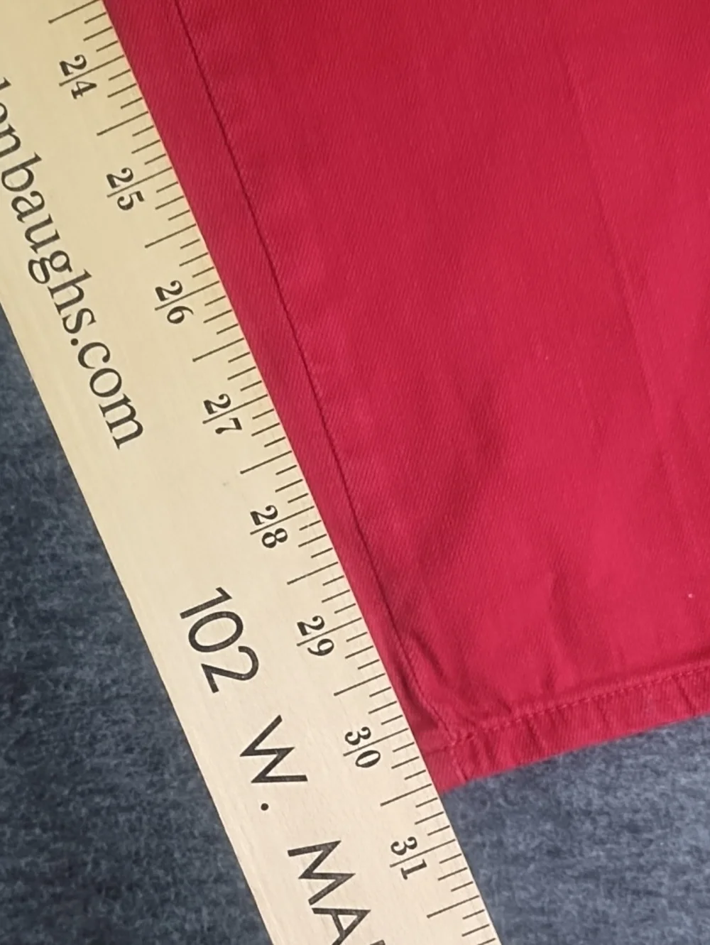 Michael Kors Women's Red Skinny Jeans